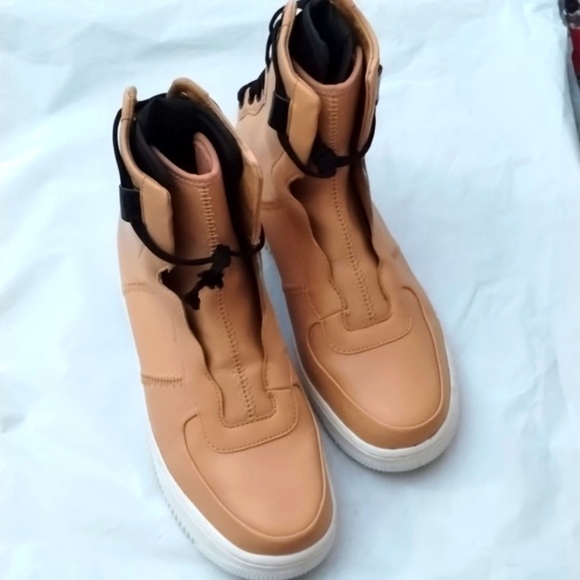 NIKE Air Force 1 Rebel XX Praline Boot Sneakers & Free Dust Bag Women Size 7 - Picture 3 of 11